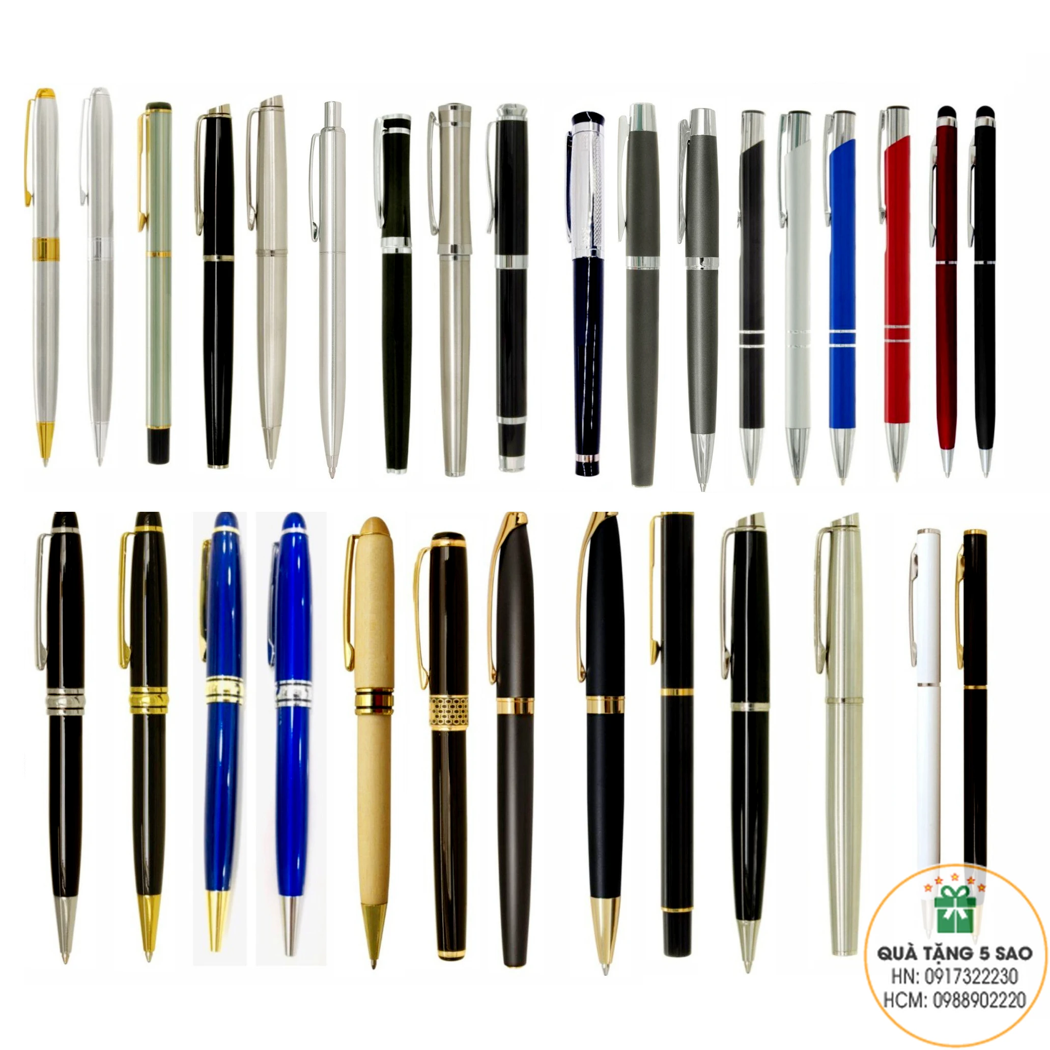 Tổng hợp các loại bút ký chất lượng cao, có sẵn tại Quà Tặng 5 Sao